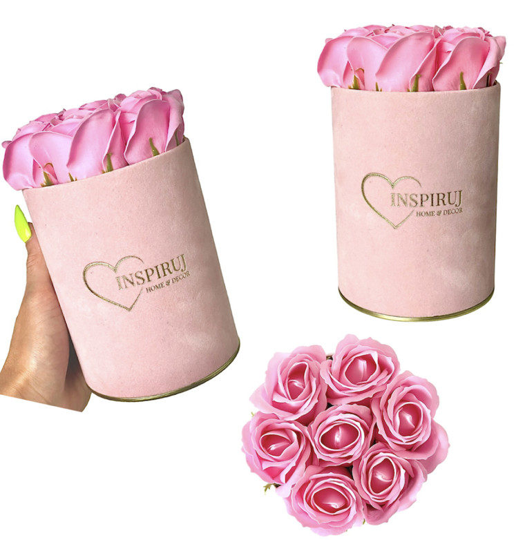 Jak zrobić niezapomniany prezent? Wybierz flowerbox z mydlanymi różami!