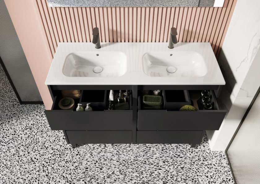 Meble łazienkowe stworzone z myślą o różnych potrzebach: rozwiązania do małych i większych łazienek