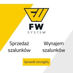 szalunki budowlane fw system